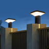 High Quality IP65 Waterproof LED Solar Post Light Outdoor Die-casting Aluminum Garden Decor Gate Pillar Support OEM Remote