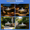 IP65 Waterproof LED Garden Light Dimmable Multi-Power LED Street Light Suitable for Garden Ambient Lighting