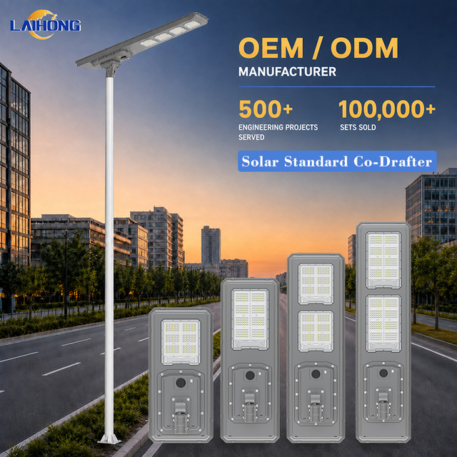 New Best Quality Solar Street Light IP66 Waterproof Motion Sensor Remote LED Solar Lights Outdoor for Highway Parking Lot