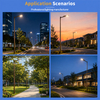 High Bright for Chip LED Street Light High Efficiency 150lm/W 12000lm Aluminum 6063 Modular IP65 Outdoor Pole Lamp 5-Year AC