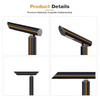 Factory Custom AC LED Street Lights with Aluminum Alloy Housings IP65 Rated 2-Year Warranty for Garden Road Use
