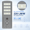 Integrated Solar LED Street Light, IP65 Waterproof Modular Road Lamp with LiFePO4 Battery and 5-Year Warranty