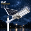 All-in-Two Split Solar Street Light 60W 80W 100W IP65 Waterproof High Brightness LED Road Lamp for Highway Parking Lot