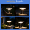 High Quality IP65 Waterproof LED Solar Post Light Outdoor Die-casting Aluminum Garden Decor Gate Pillar Support OEM Remote